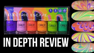 Orly Electric Escape Review || Summer 2021 Neon Collection