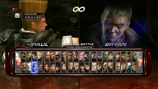 TEKKEN 6 SIS VS 6 YEAR OLD BABI ARCADE MODE PS 3....LEFT SIDE IS SIS RIGHT SIDE 6 YEAR OLD BABY..