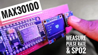 Heart Rate & Spo2 Monitor System Using MAX30100 & NodeMCU ESP8266.