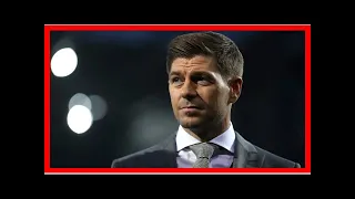 Breaking News | Steven Gerrard says he's held 'positive' talks with Rangers about becoming next man