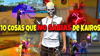 KAIROS DESTRUYE EL ORIÓN? 🤯 DESTRUYE MAS RÁPIDO EL CR7? 10 COSAS QUE NO SABIAS DE KAIROS🤩 FREE FIRE