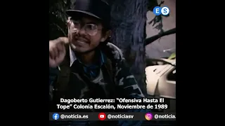 Dagoberto Gutierrez, Ofensiva hasta el tope, Nov 1989