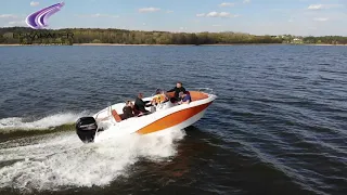 Nowa łódź motorowa Barracuda 545 Orange Mercury F150 L EFI_ESKAPADER TEAM POLAND