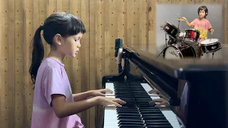 "Mike's Birthday Song" composed by Emilie Barton (8-years-old)