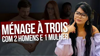 M[ENAGE À TROIS! 2 HOMENS E 1 MULHER! | Iara Nárdia