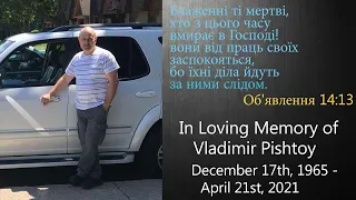 2021-04-30 Vladimir Pishtoy Funeral Service