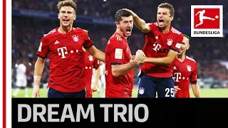 Lewandowski, Müller & Goretzka  - Bayern's Three Musketeers