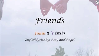 Friends - English KARAOKE - Jimin & V (BTS)