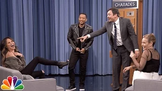 Charades with Chelsea Handler, John Legend and Chrissy Teigen