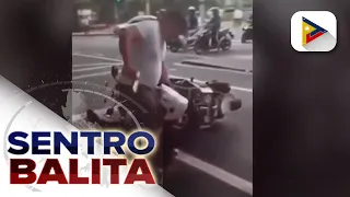 Rider na nakipagbuno sa isang pulis sa Makati, sumuko na