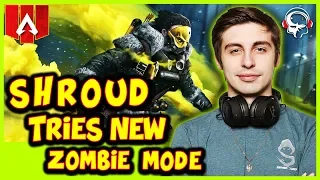 Shroud Plays Apex Legends ZOMBİE MODE With His Signature Hero Caustic (Shroud Apex Legends Season 3)