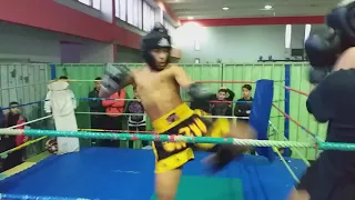 Kick boxing Sparring Mustapha فرسان وهران