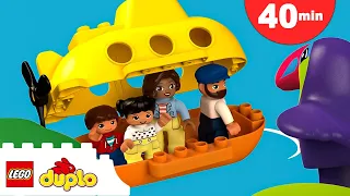 All Around the World + More Nursery Rhymes | Learning For Toddlers | Kids Songs | LEGO DUPLO