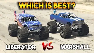 GTA 5 ONLINE : LIBERATOR VS MARSHALL (WHICH IS BEST?)