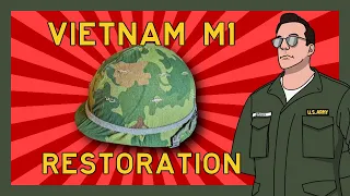Vietnam War M1 Helmet Restoration - Simon of Fortune