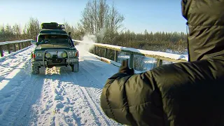 Insanely Dangerous Ice Bridge Crossing | World's Most Dangerous Roads Series 2 | BBC Studios