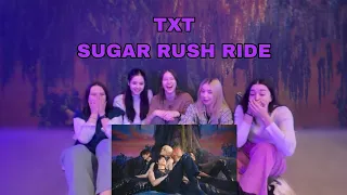 TXT "SUGAR RUSH RIDE" M/V | REACTION