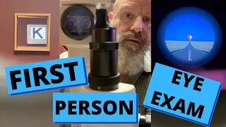 First Person Eye Exam | ASMR