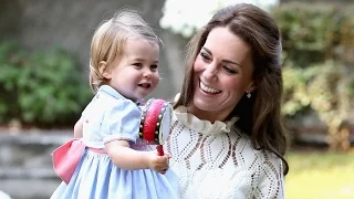 Британская принцесса Шарлотта впервые сказала слово на публике (новости)