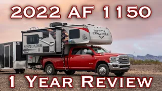 2022 Arctic Fox 1150 Truck Camper // 1 Year Review