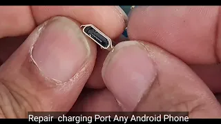 How To Replace Micro Usb Port || and Type C  mobile charging connector change Fozhaim tv