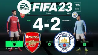 FIFA23 - Arsenal vs Manchester City | Premier League 23/24 Full Match at the Emirates Stadium | PC™