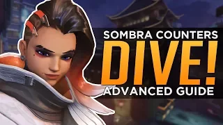 Overwatch: Sombra COUNTERS DIVE! - Advanced Guide