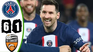 PSG vs Lorient 6-1 Hіghlіghts & All Goals 2023 HD