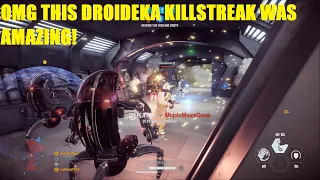 Star Wars Battlefront 2 - This Droideka killstreak was AMAZING!😲 We killed so many HEROES!😂