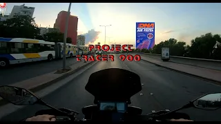 Motovlog στην πόλη | 🏍️ Project Tracer 900 🏍️ |