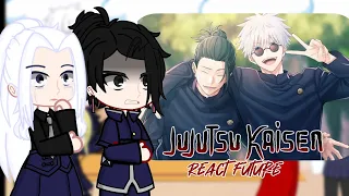 🦊🌸🦊Past Jujutsu Kaisen react to future [Part 1/3][Gacha club]⚠️MANGA SPOILER⚠️