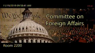 FY2020 Budget and U.S. - Africa Relations Subcommittee Hearing