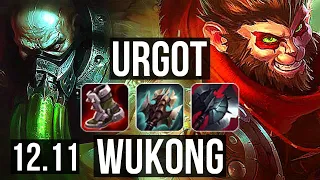 URGOT vs WUKONG (TOP) | 1.3M mastery, Dominating | EUW Diamond | 12.11