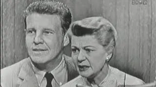 What's My Line? - Ozzie & Harriet Nelson; Hedda Hopper [panel] (May 27, 1956)