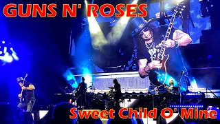 #311 GUNS N ROSES Slash guitar solo & Sweet Child O' Mine | Climate Pledge Arena Seattle, WA - 2023