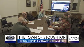 Stoughton Community Preservation Committee 2/7/24