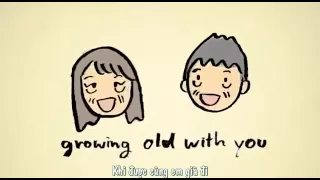 Vietsub   Grow Old With You   Adam Sandler Video Lyrics