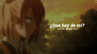 ¿Qué hay de mi...? // tik tok song ( Letra )