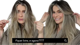 Como CUIDAR do CABELO LOIRO em CASA?