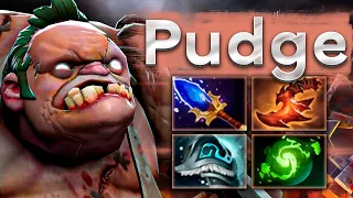 Китайский Пудж не прощает ошибок! - Carry Pudge DOTA 2