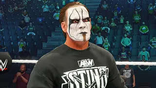 WWE 2K24: Sting vs The Undertaker Dream Match Gameplay #wwe2k24 #sting #undertaker