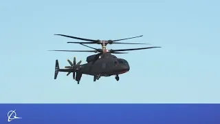 Sikorsky-Boeing SB1 DEFIANT Test Flight