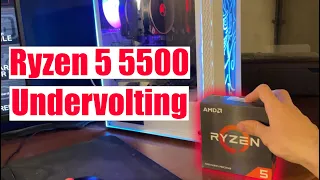 Undervolt your Ryzen 5 5500 for more FPS and Lower Temperature!