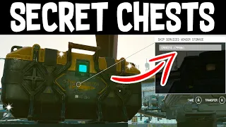 Starfield - VENDOR CHEST GLITCH! Secret Chests Out of Bounds, Infinite Credits & Easy Loot