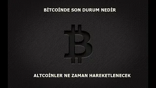 #BİTCOİNDE SON DURUM NEDİR  CANLI TEKNİK ANALİZ  #BİTCOİN