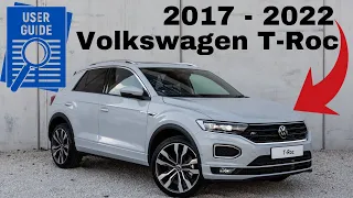 Volkswagen T-Roc R / R-Line 4Motion Complete User Guide For New Car Owners 2017 to 2022