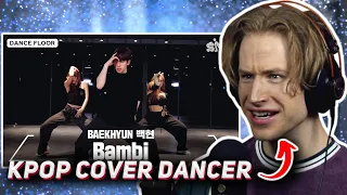 HONEST REACTION to BAEKHYUN 백현 ‘Bambi’ Dance Practice