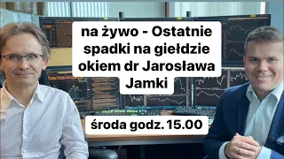 Jak interpretować ostatnie spadki na giełdzie? LIVE + Q&A