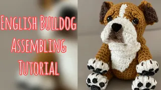 English Bulldog / Process of Assembling the Pattern Pieces