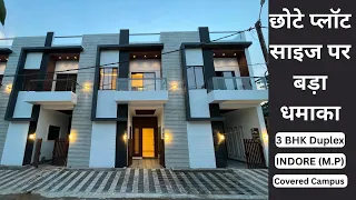 VN58 | 3 BHK Ultra Luxury Semi Furnished Villa With Modern Architectural Design For Sale In Indore